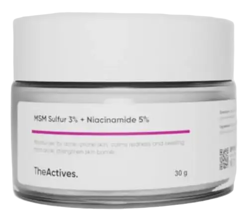 TheActives Acne Gel MSM Sulfur 3% + Niacinamide 5%