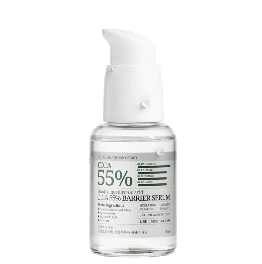 Salrim Baekseo Double Hyaluronic Acid Cica 55% Barrier Serum