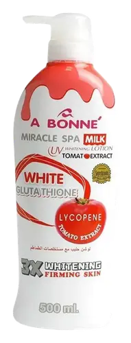 A Bonne Beauty Miracle Spa Milk UV Whitening Lotion With Tomato Extract