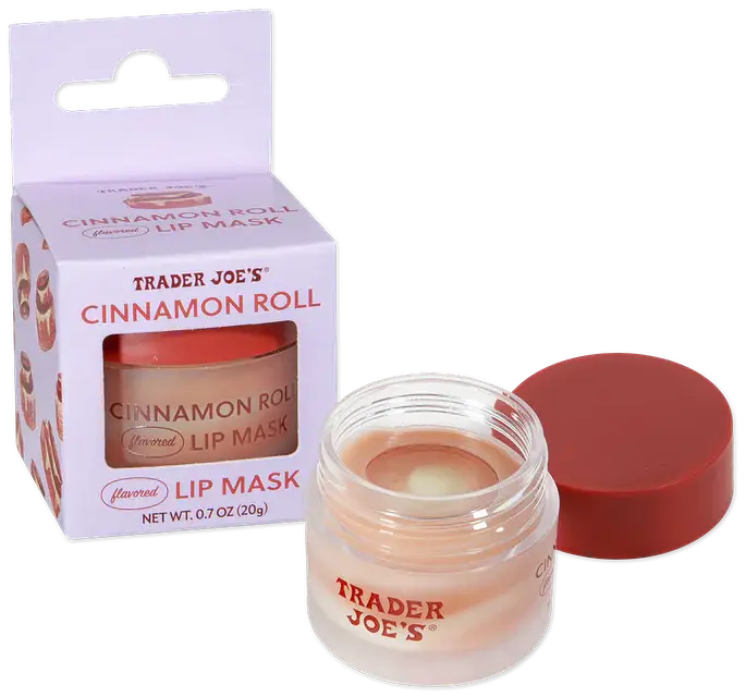 Trader Joe's Lip Mask Cinnamon Roll