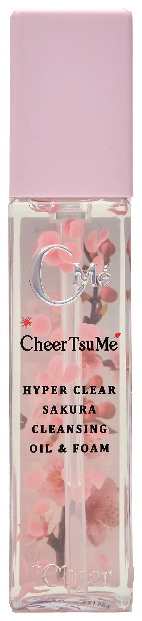 CMe CheerTsuMe Hyper Clear Sakura Cleansing Oil & Foam