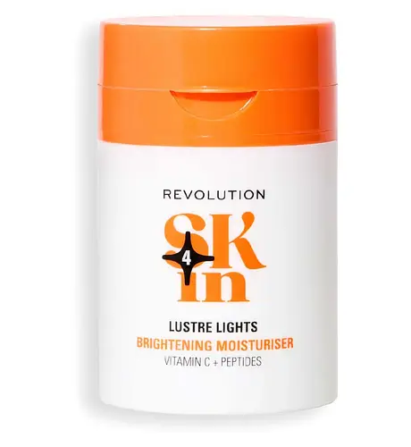 Revolution Beauty Skin Lustre Lights Vitamin C + Peptides Brightening Moisturiser