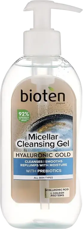 Bioten Hyaluronic Gold Micellar Cleansing Gel