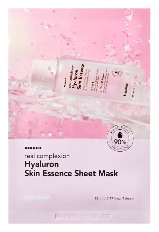 Hanskin Real Complexion Hyaluron Skin Essence Sheet Mask