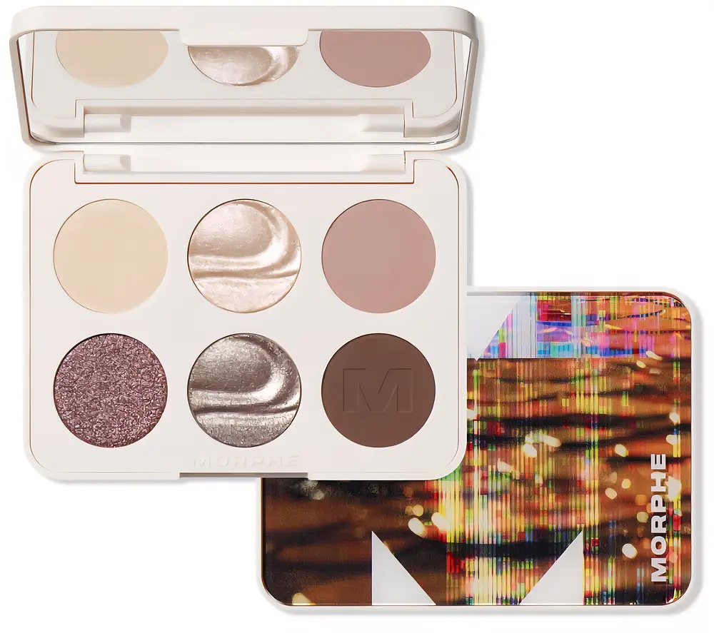 Morphe ChromaPlus 6-Pan Eyeshadow Palette Rich Glitch