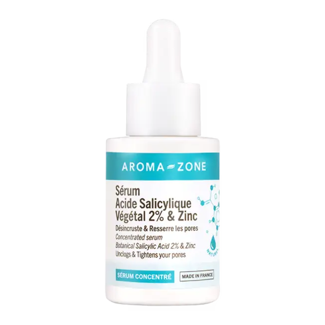 Aroma-Zone Sérum Acide Salicylique Végétal 2% & Zinc
