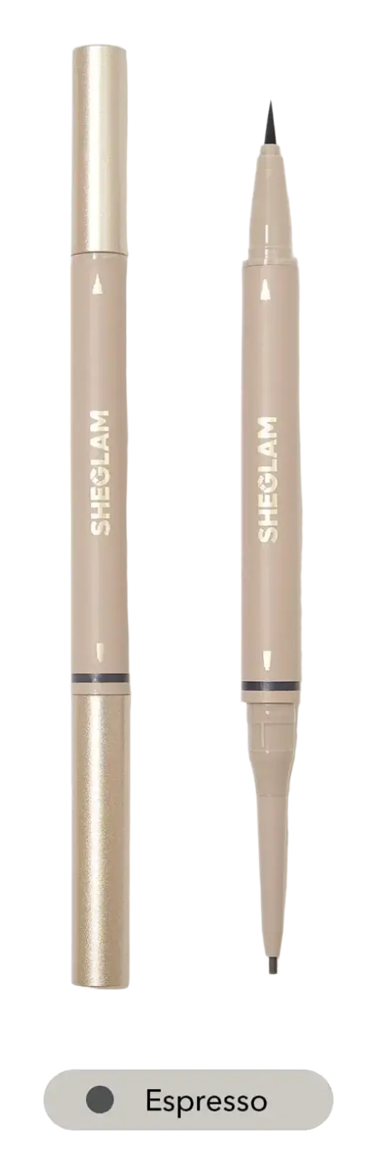 SHEGLAM Brows On Demand 2-IN-1 Brow Pencil Taupe