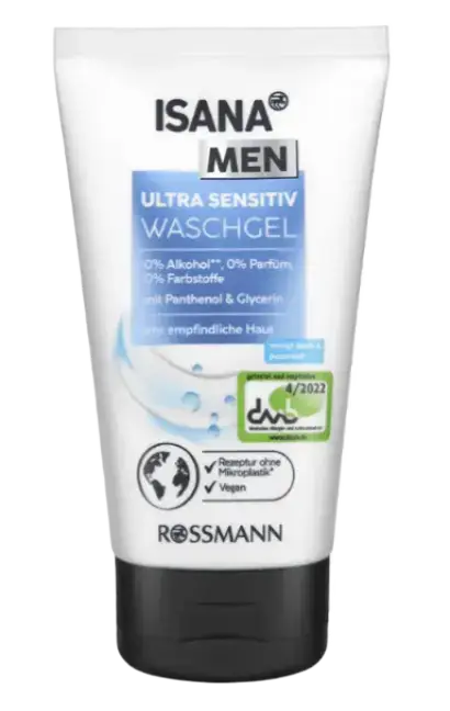 ISANA Men Ultra Sensitiv Waschgel
