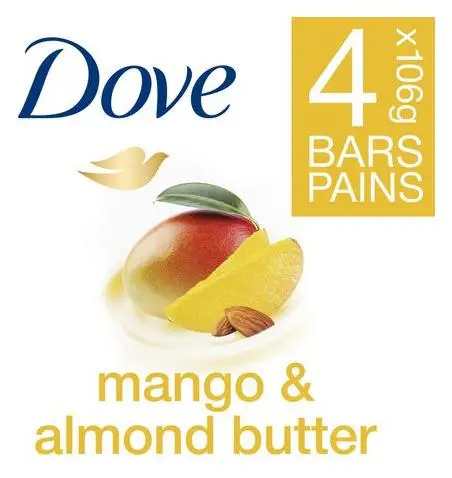 Dove Purely Pampering Mango Butter Beauty Bar