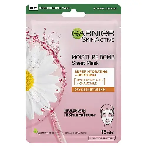 Garnier Moisture Bomb Sheet Mask Chamomile