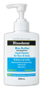 Nixoderm Bio-Sulfur Liquid Cleanser