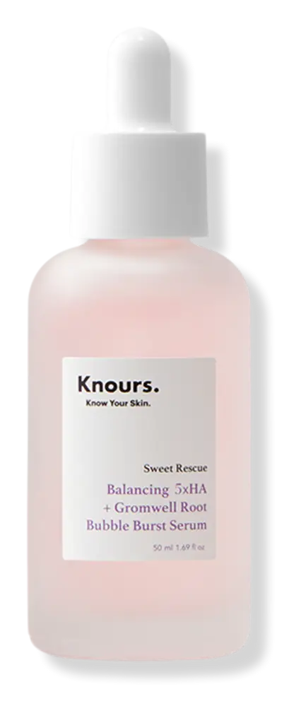 Knours Balancing 5xHA + Gromwell Root Bubble Burst Serum