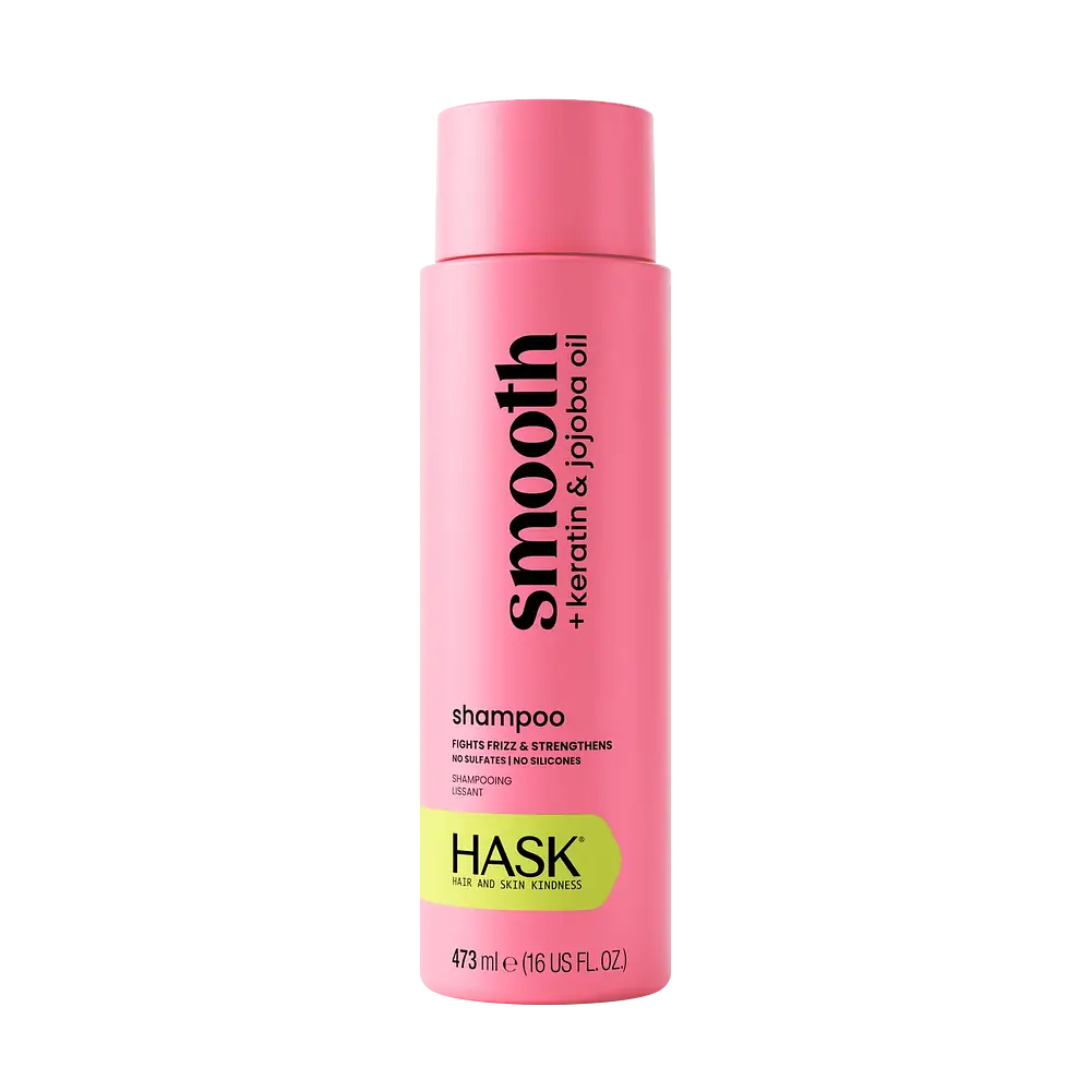 Hask Smooth + Keratin & Jojoba Oil Shampoo