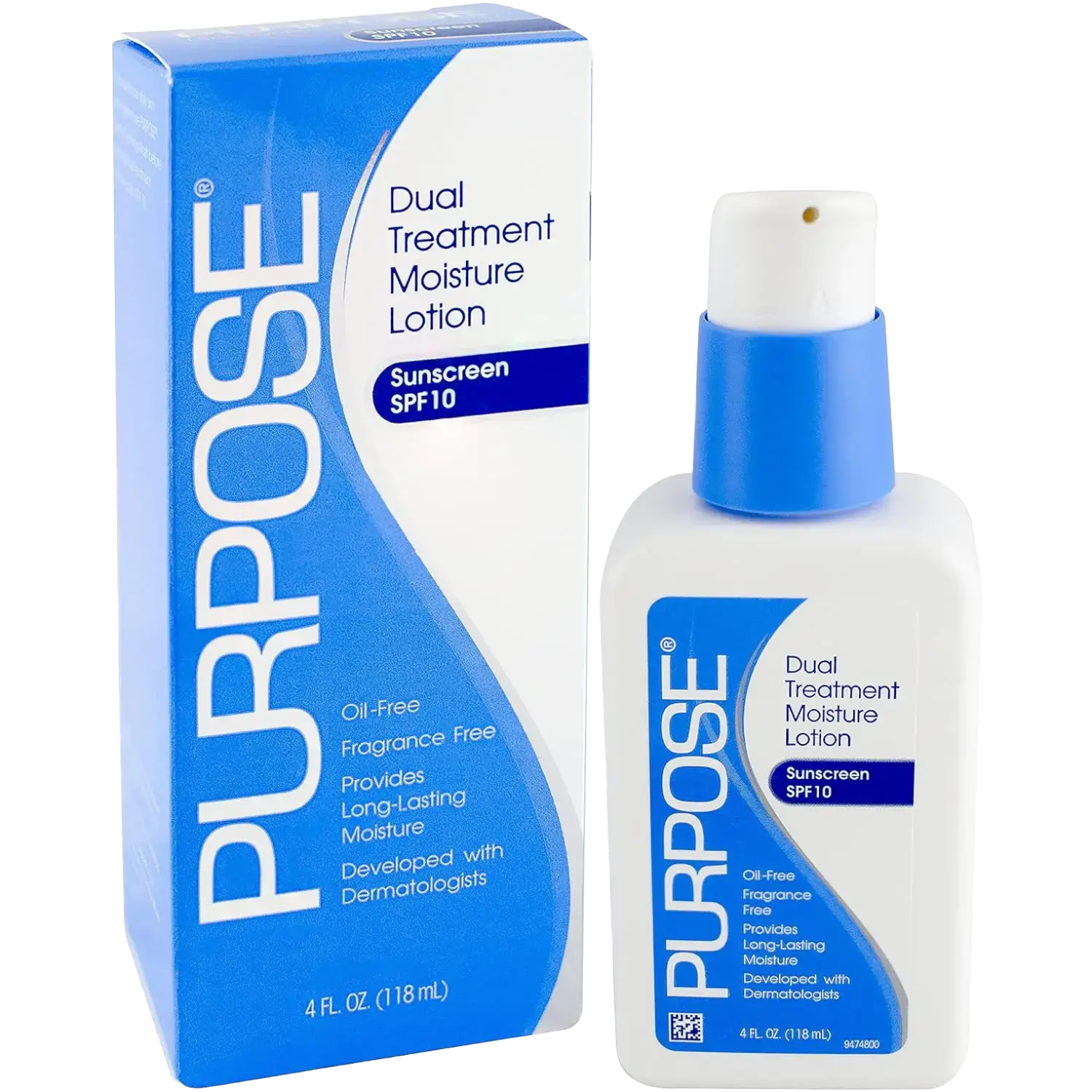 PURPOSE Dual Treatment Moisture Lotion SPF 10