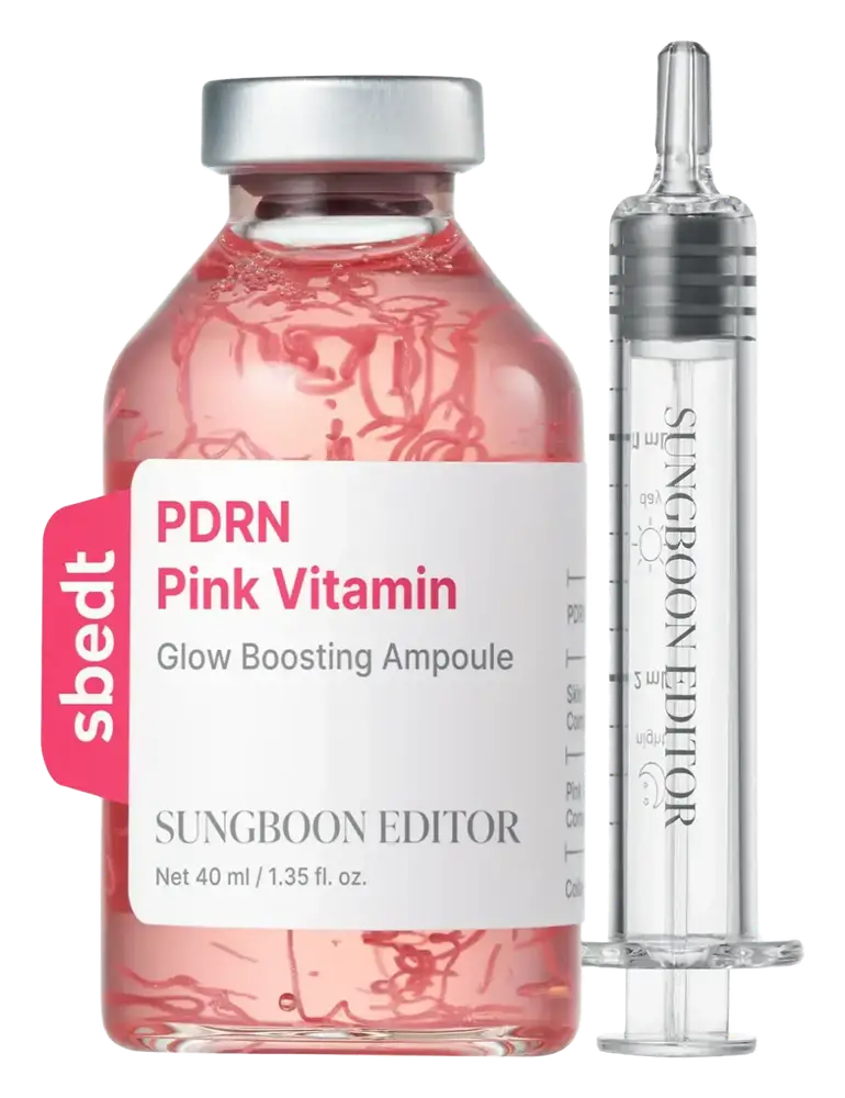 Sungboon Editor PDRN Pink Vitamin Glow Boosting Ampoule