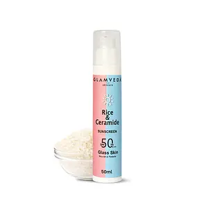 Glamveda Rice & Ceramide Sunscreen SPF 50 PA+++
