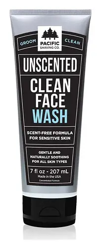 Pacific Shaving Company Clean (Unscented) Face Wash