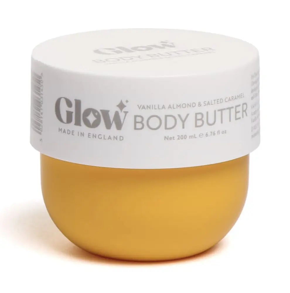 The Glow Body Butter Vanilla Almond & Salted Caramel