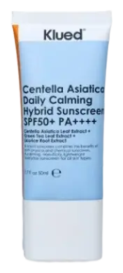 Klued Centella Asiatica Daily Calming Hybrid Sunscreen SPF 50+ PA++++