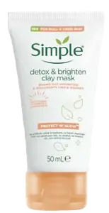 Simple Skincare Protect ‘n’ Glow Detox & Brighten Clay Mask UK