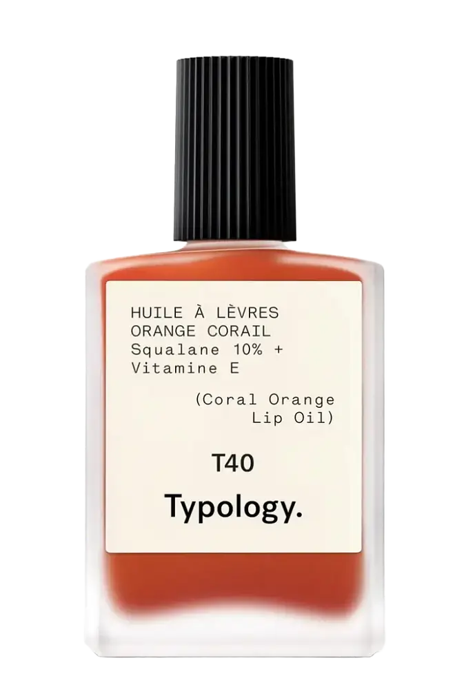 Typology T40 Tinted Lip Oil Coral Orange
