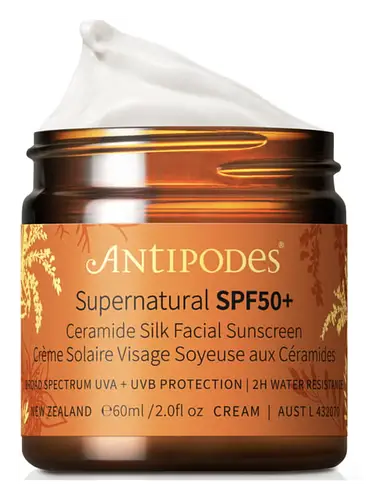 ANTIPODES Supernatural SPF 50+ Ceramide Silk Facial Sunscreen