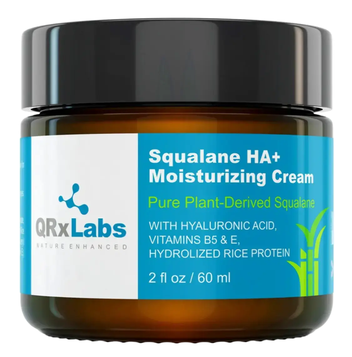 QRxLabs Squalane HA+ Moisturizing Cream