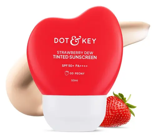Dot & Key Skincare Strawberry Dew Tinted Sunscreen SPF 50+ PA++++ 00 Peony