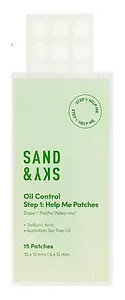 Sand and Sky Oil Control Dual Action Blemish Patches Help Me Patches