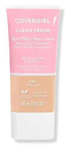Covergirl Clean Fresh Skin Milk Foundation 560 Medium