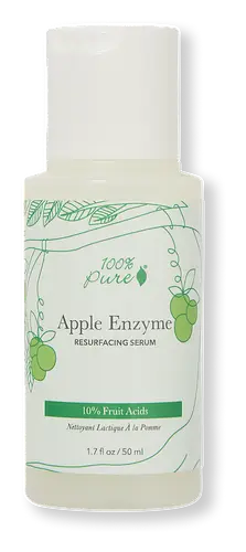 100% Pure 10% Fruit Acids Apple Enzyme Resurfacing Serum