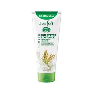 Eversoft Rice Water & Oat Milk Moisturising & Calming Cleansing Foam