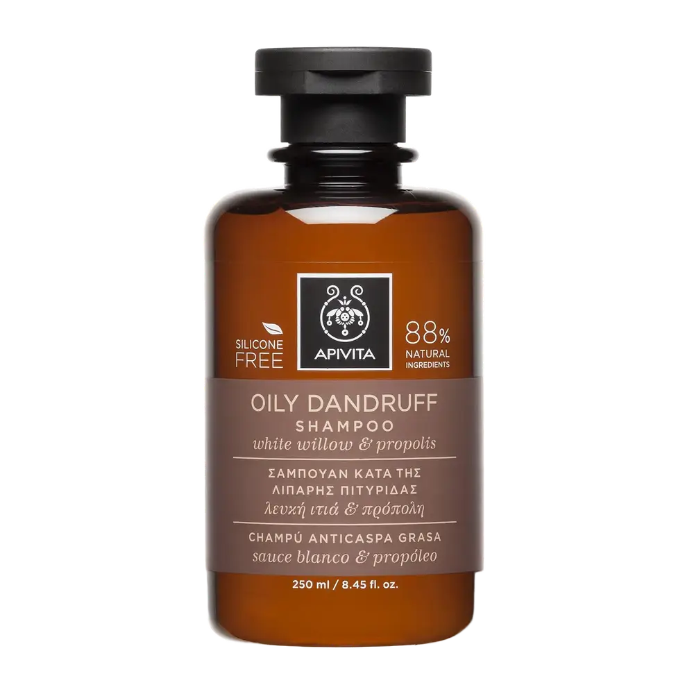 Apivita Natural Cosmetics Oily Dandruff Shampoo