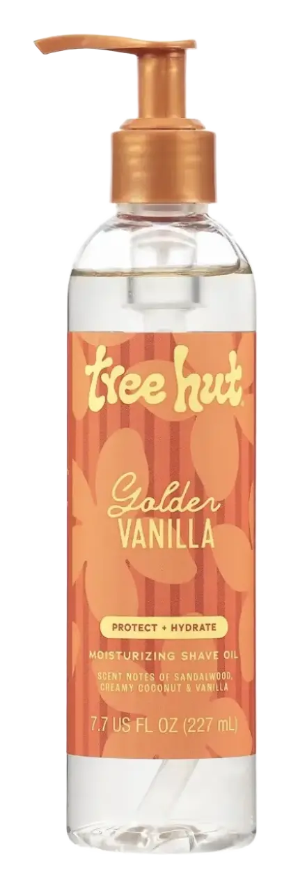 Tree Hut Bare Moisturizing Shave Oil Golden Vanilla