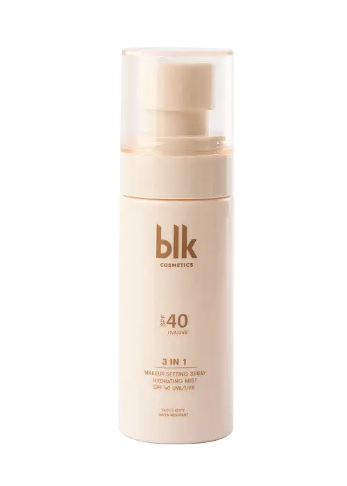 Blk Cosmetics Fresh 3in1 Makeup Setting Spray & Hydrating Mist SPF 40 UVA/UVB