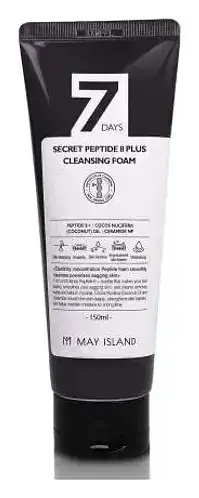 May Island 7 Days Secret Peptide 8 Plus Cleansing Foam
