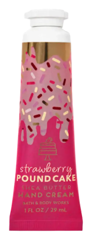 Bath & Body Works Hand Cream Strawberry Pound Cake