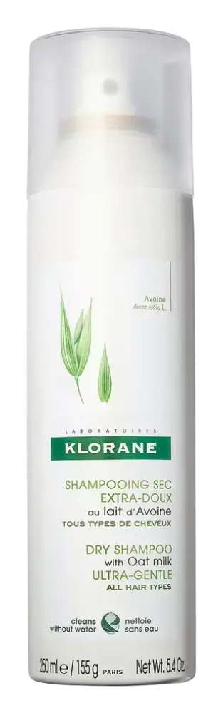 Klorane Ultra-Gentle Dry Shampoo With Oat Milk Aerosol