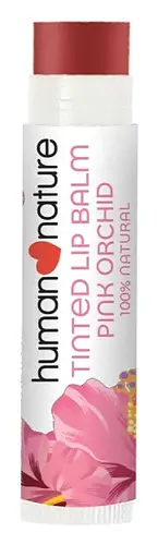 Human Nature Tinted Lip Balm Pink Orchid