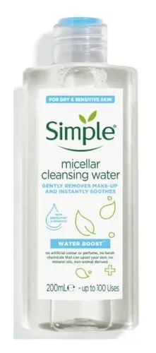 Simple Skincare Water Boost Micellar Cleansing Water UK & Australia