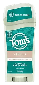 Tom's of Maine Antiperspirant Vanilla