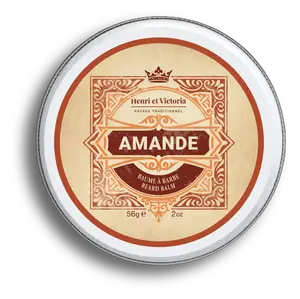 Henri Et Victoria Beard Balm Amande