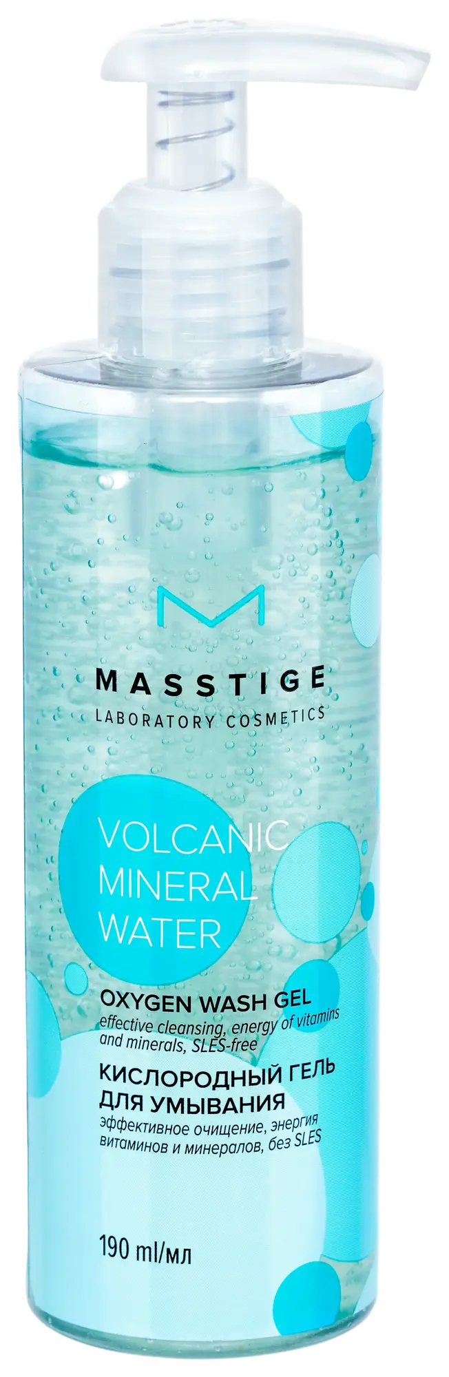 Masstige Volcanic Mineral Water Oxygen Wash Gel