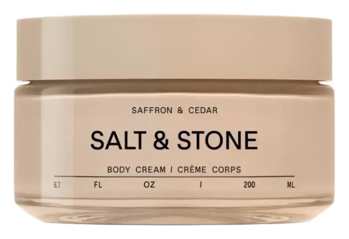Salt & Stone Body Cream Saffron & Cedar