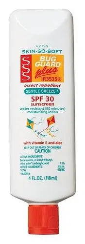 AVON Skin So Soft Bug Guard Plus SPF 30 Sunscreen