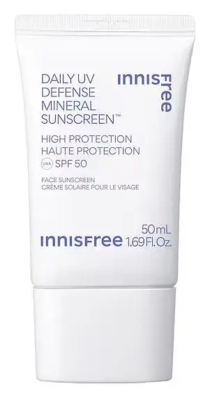 innisfree Daily UV Defense Mineral Sunscreen SPF 50