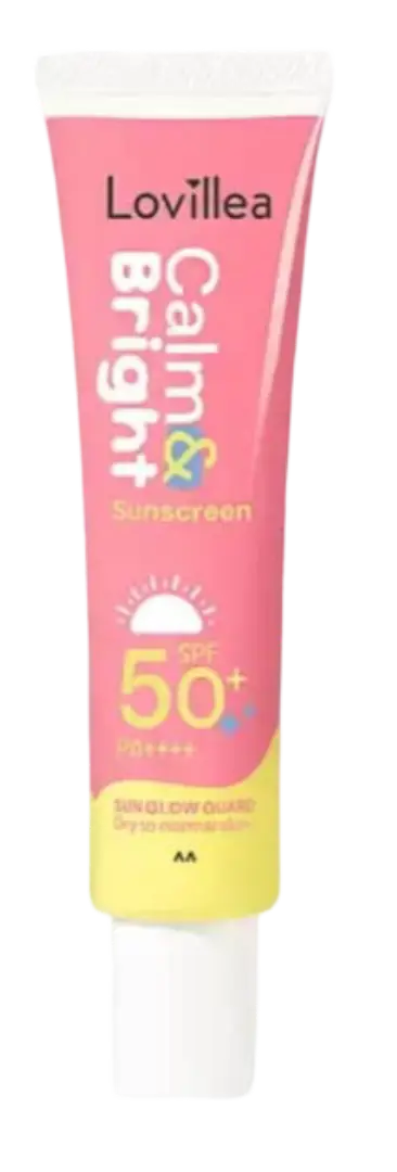 LOVILLEA Calm & Bright Sunscreen SPF 50+ Sun Glow Guard