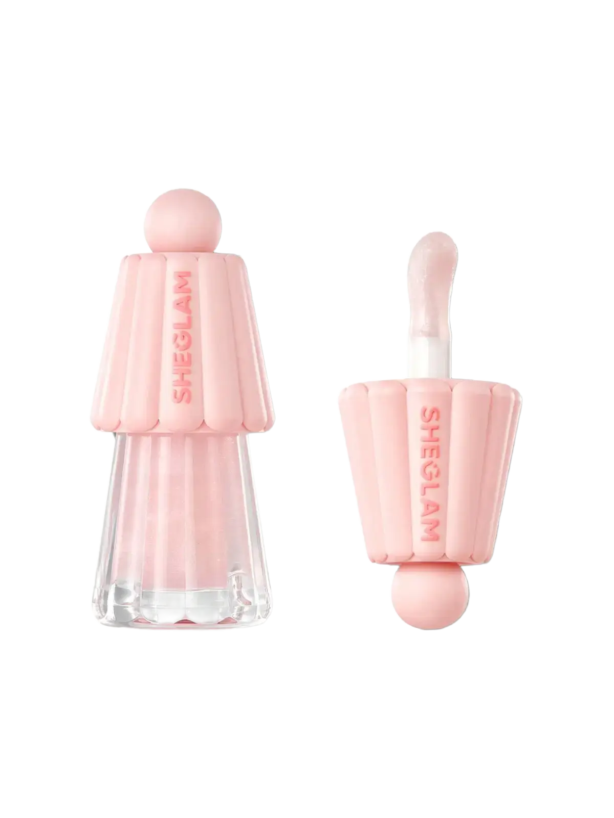 SHEGLAM Jelly Wow Hydrating Glitter Lip Oil Pinkies Up