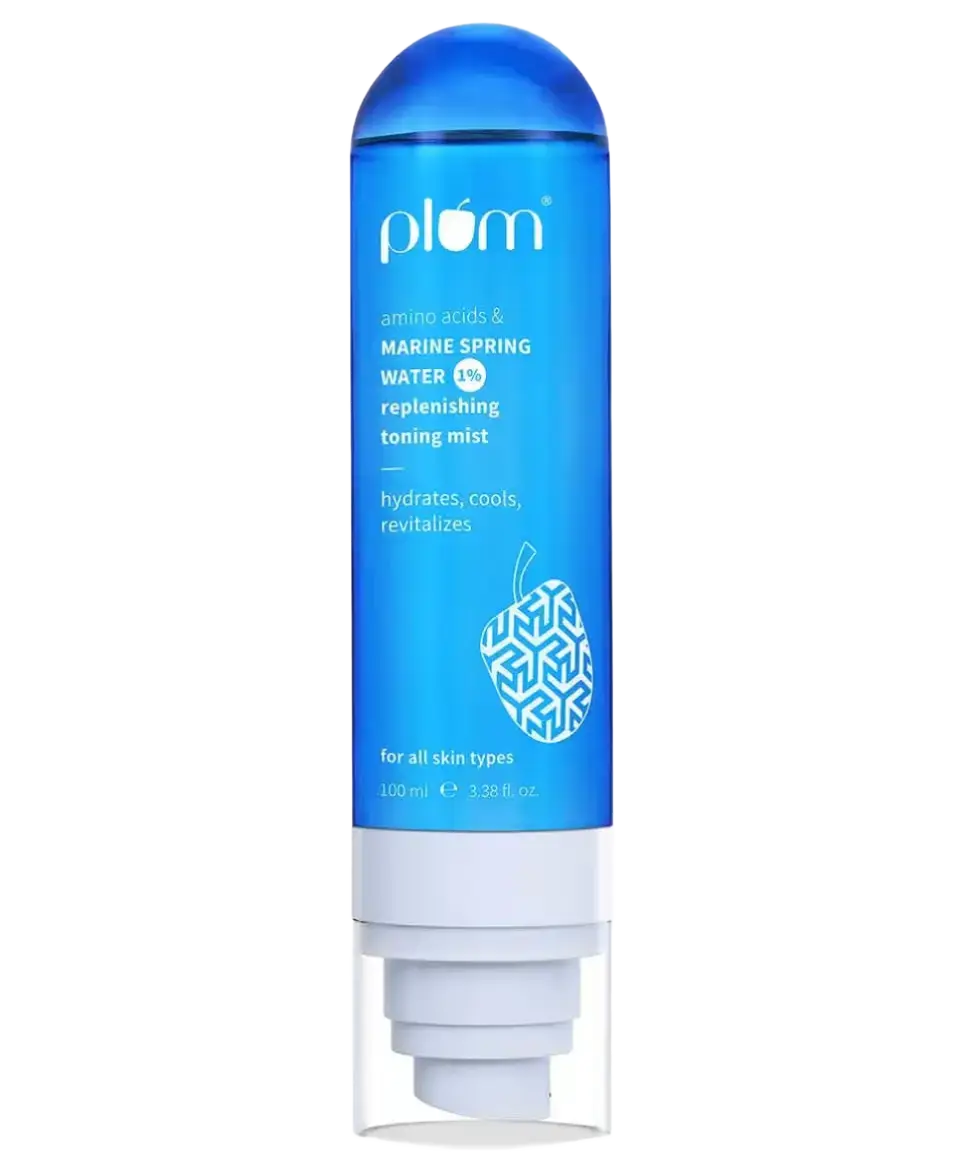 Plum Goodness 1% Marine Spring Water Replenishing Toning Mist