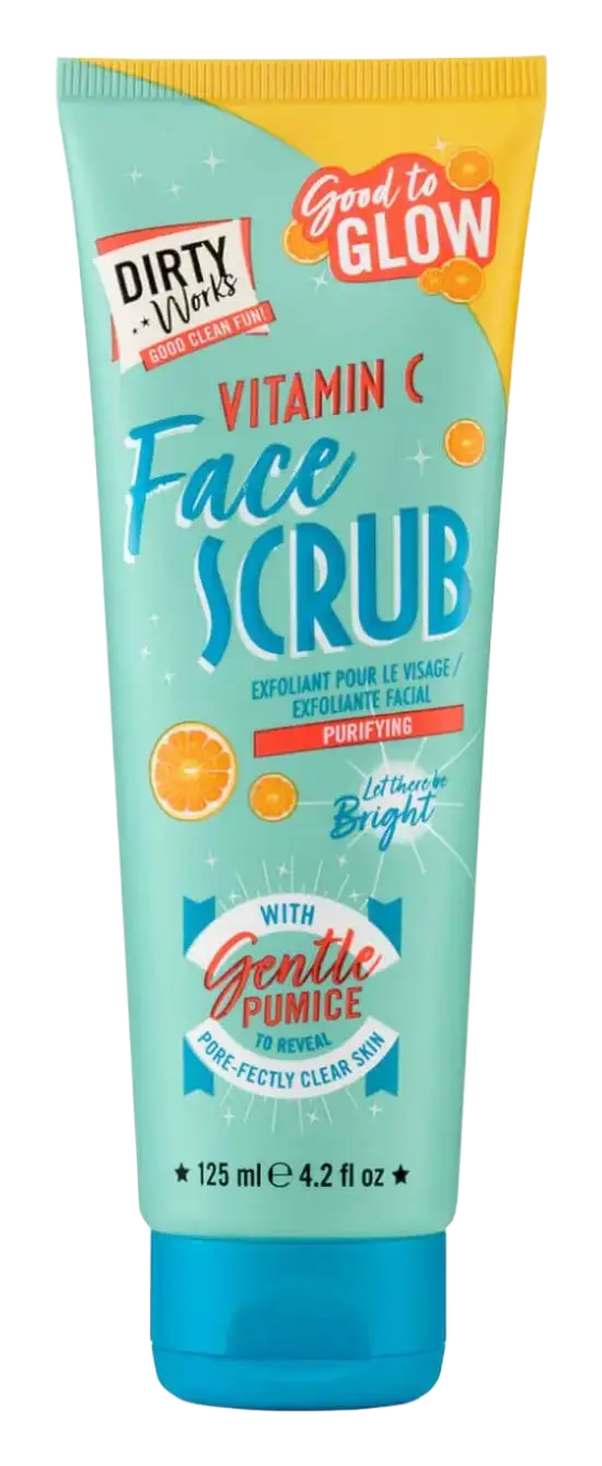 Dirty Works Beauty Good To Glow Vitamin C Face Scrub